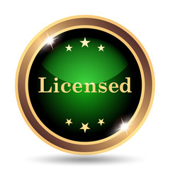 Licensed icon