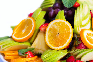 Fresh fruit party plate