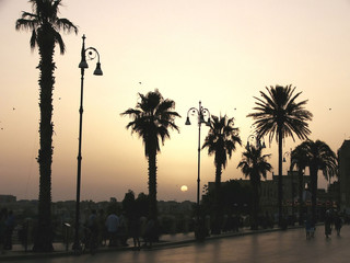 Sicile, Sciacca, place centrale