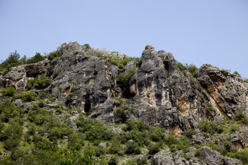 rock tombs
