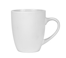 White mug isolated on white background - 97152435