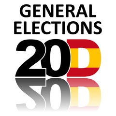 Spain General elections December 20, 2016 vector