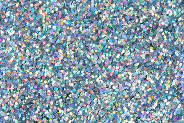 Holographic glitter texture.