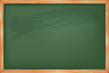 Green chalkboard background vector