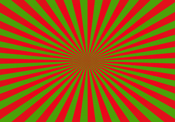 red and green abstract starburst background