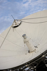 Close-up of a satellite dish