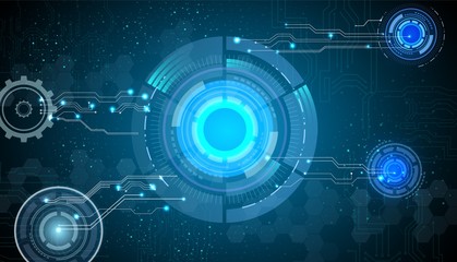 Abstract technology background