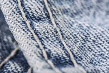 Blue Jeans Extreme Macro - 2 stitchings
