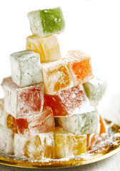 Turkish sweets. Mixed Lokum