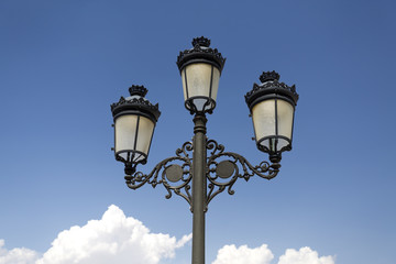 Fototapeta na wymiar Street Lamp in Toledo