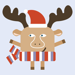 Merry Christmas deer