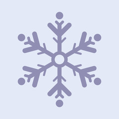 One snowflake icon