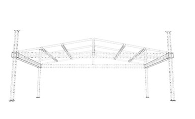 Rooftop using truss system for Event / Exibition