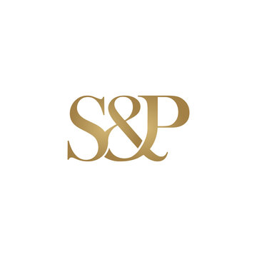 S&P Initial logo. Ampersand monogram logo