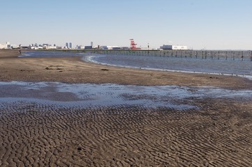 船橋の海岸