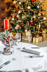 Christmas table