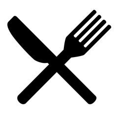 Knife and Fork for your restaurant identity 
