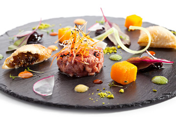 Beef Tartare with Vegetables