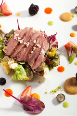 Duck Magret with Vegetables