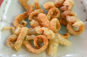 Pork snack, Pork rind