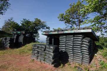 air raid shelter