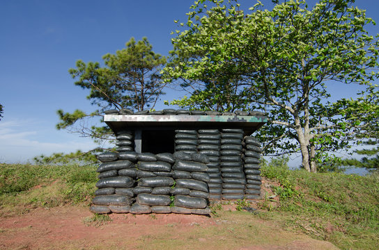 air raid shelter