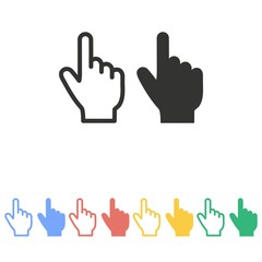 Hand  icon.