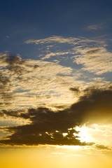 asia   the  kho tao bay isle sunset sun    and cloud