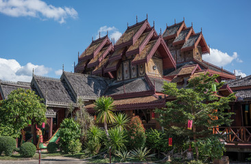 Wat Nantaram in Phayao, Thailand