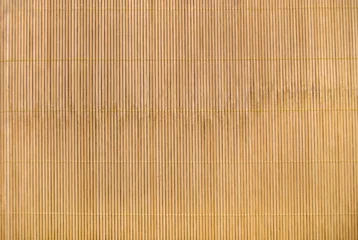 Foto op Plexiglas Bamboo mat as abstract texture © igorkol_ter