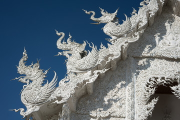 Wat Rong Khun Temple in Chiang Rai, Thailand