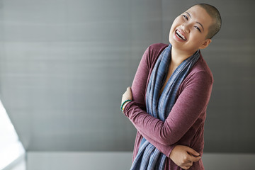 Laughing woman