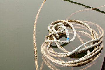 mess-up bind rope, mess-up binding rope for boat hang in lake water