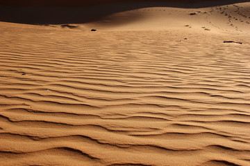 Red dunes. Vietnam. Muine