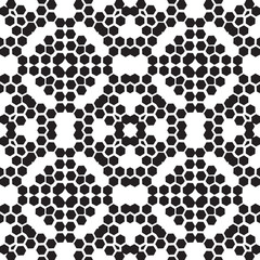 Abstract geometric seamless pattern
