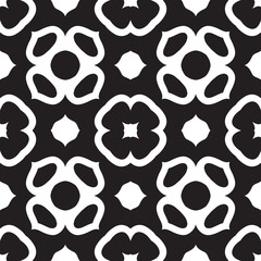 Abstract geometric symmetry modern fashion seamless pattern