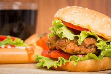Classic Big hamburger