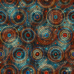 Naklejka premium Abstract mosaic background