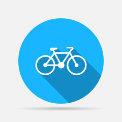 icon bicycle profile