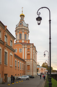 Riznichnaya northwest tower Prosfornogo body of Alexander Nevsky Lavra
