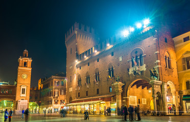 Town Hall (Palazzo Municipale) of Ferrara - Italy