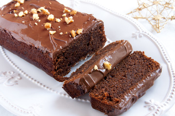 Chocolate cake for Christmas