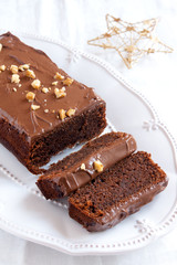 Chocolate cake for Christmas