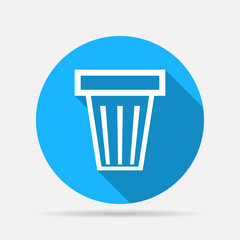 icon trash can