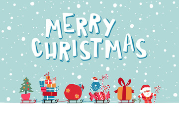 Santas Express illustration