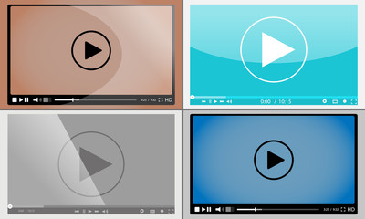 big set of Video player for web