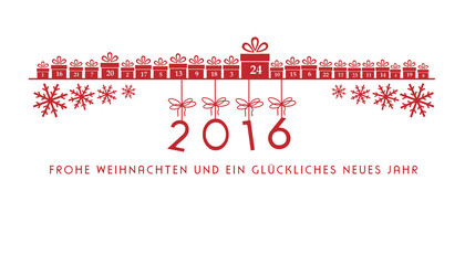 Weihnachten / Karte / Hintergrund / Vektor