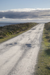 View from Geokaum Mountain on Valentia Island