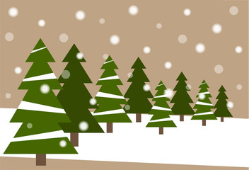 winter background 