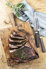 Gegrilte Rotwild Rippchen